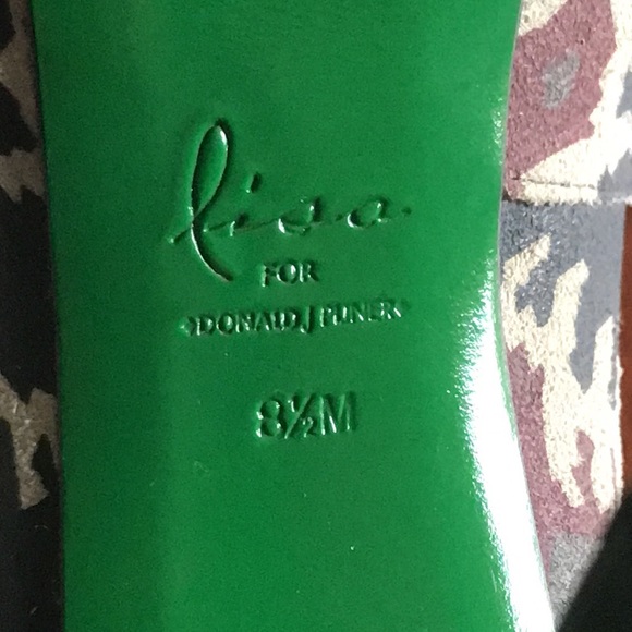 Lisa for Donald J Pliner suede southwest pattern platform heels - Picture 8 of 15